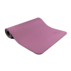 Tapis de Yoga 6mm Evolution Yoga Mat aubergine/gris - Stelvoren