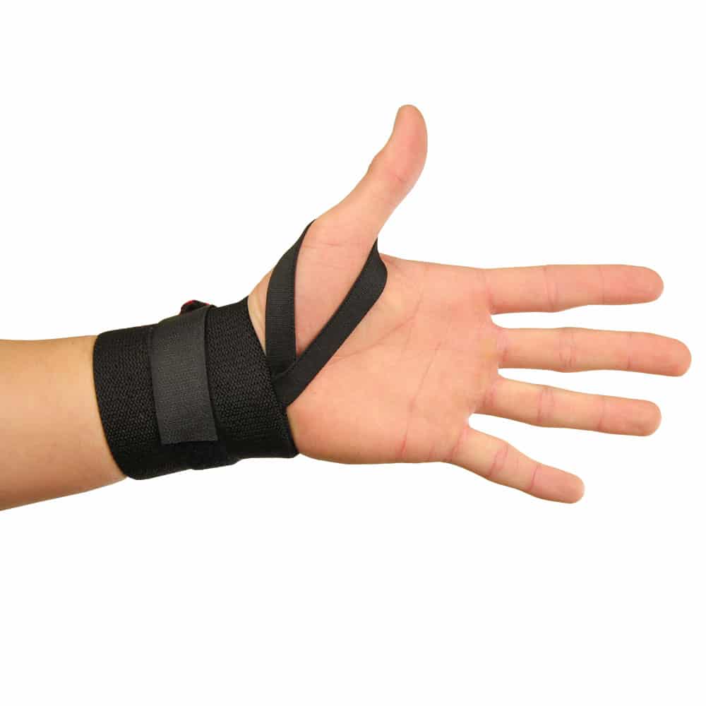 Attelle Bandage Poignet 1 Paire, Noir Poignet Musculation de Force Support  Bandage élastique , Idéal pour Douleurs Articulair