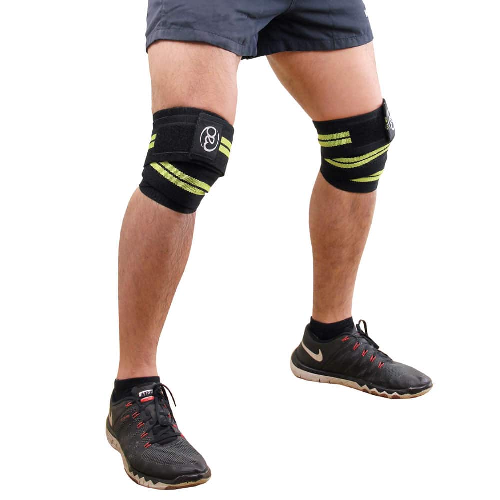 Bandes de protection des genoux pour hommes, Bandage élastique