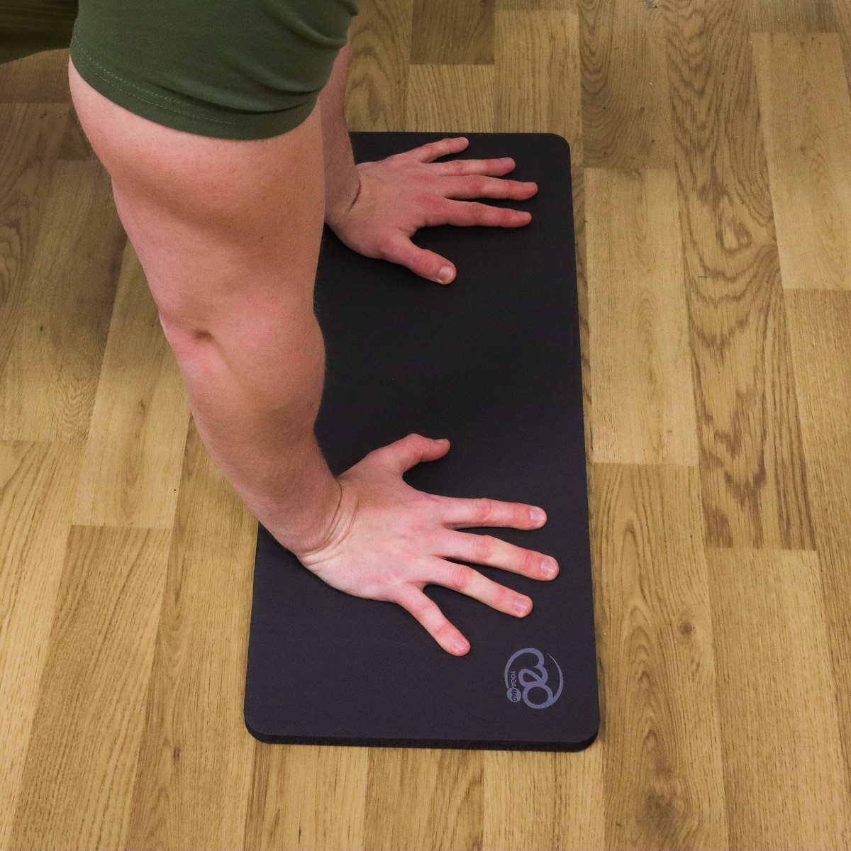 Pad pour genoux noir Pilates et le Yoga - Stelvoren